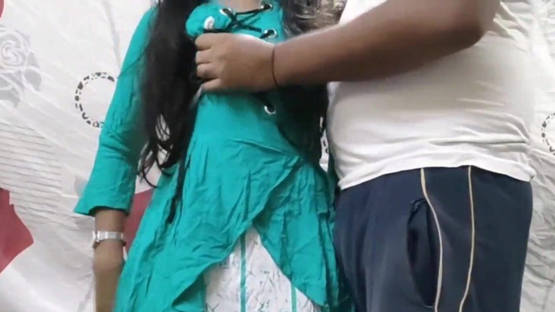 Devar made a video call to his friend and put his wifey in front of him