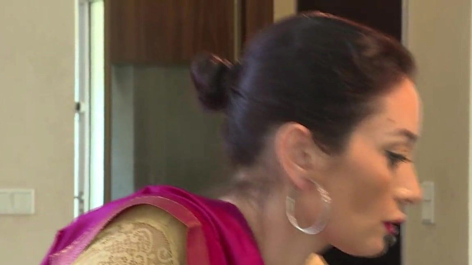 The hawt maid Kaanta Bai caught stealing and butt-fucked stiff Maid Kaanta Bai is hawt and sexy , she works at bachelor Rakesh's house who has been witnessing on her and always desired to get a taste of her bawdy cleft and gazoo and this day he sates his longing by pumping her.